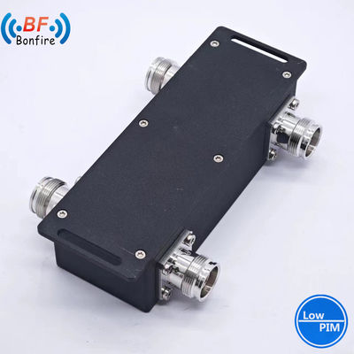 4 en 4 fuera RF combinador híbrido acoplador híbrido para el edificio 698-4000MHz DIN-Femino