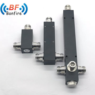Capacidad 300W 350-3800MHz Divididor de energía de dos vías con conector N Ideal y proyectos