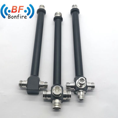 Adaptador de energía de 3 vías personalizado de 350-3800MHz con conector 4.3/10 GFQ-XXXXXX en gris