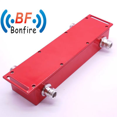 Seguridad Pública Das Ibs 617-3800MHz 2 en 2 fuera N Tipo de Microondas Combinador Híbrido de Color Rojo
