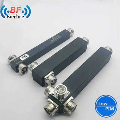 Componente pasivo de PIM bajo 698-3800MHz Dividor de potencia de 3 vías -160dbc 4310f Interfaz N-F