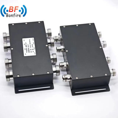 Combinador híbrido de RF acoplador híbrido 4*4 617-3800MHz 7/16 DIN Femenino con interfaz N-F