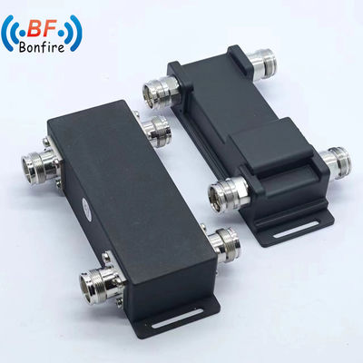 200W 617-3800MHz 698-3800MHz N/4.3-10/DIN Femenino Combinador de acoplamiento híbrido 3dB para Ibs