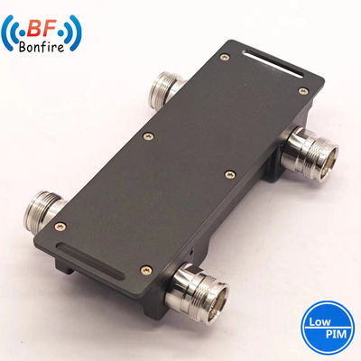 617-3800MHz N-femenino 200W 2 en 2 fuera 3dB Combinador de acoplador híbrido para Ibs DIN-F/4.3-10-F