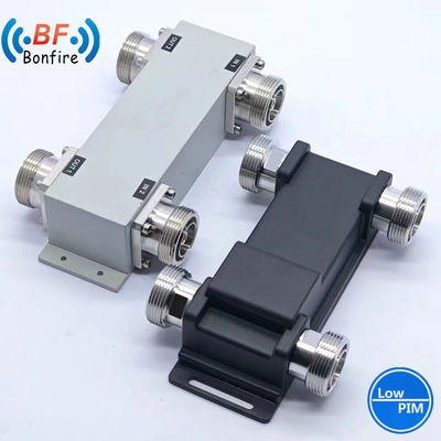 Combinador híbrido 2X2 con interfaz DIN-F/4.3-10-F/N-F y Pim -160dbc 617-3800MHz