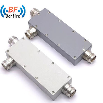 UHF 300-370MHz 30dB acoplador direccional de RF con N conector femenino personalizado/gris