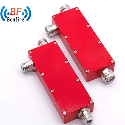 UHF 300-370MHz 30dB acoplador direccional de RF con N conector femenino personalizado/gris