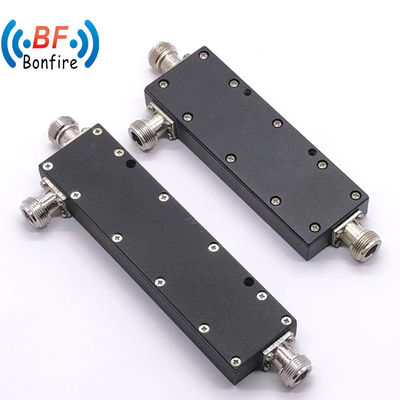 UHF 300-370MHz 30dB acoplador direccional de RF con N conector femenino personalizado/gris