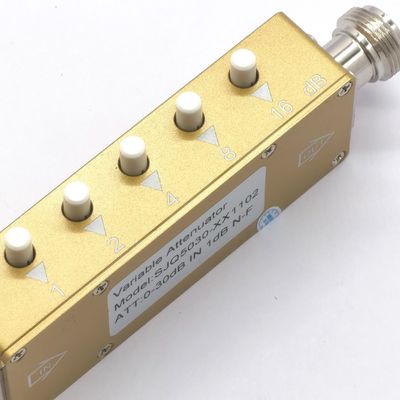 2W 5W 10W RF atenuador variable DC-3000MHz N-F Tamaño del paquete 16.00cm * 5.00cm * 2.00cm