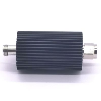 Atenuador RF coaxial de 50 W DC-3800MHz Gris para la capacidad de entrega del proyecto
