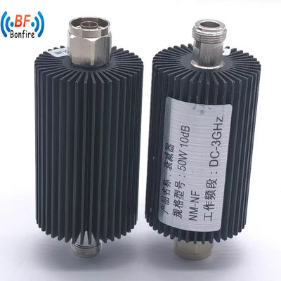 DC-3GHz 2W RF 6dB Atenuador fijo coaxial N Interfaz de hombre a mujer en N-M/fuera N-F