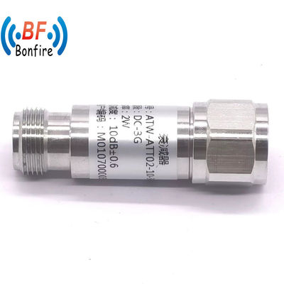 Conector Nm-NF con atenuación fija coaxial de 5W RF DC-3GHz rojo 3dB 5dB 6dB 7dB 8dB 10dB 13dB 15dB 20dB 30dB 40dB