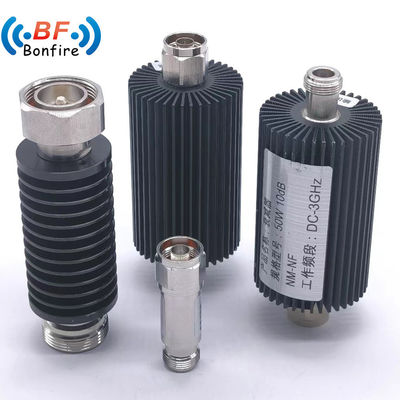 Conector Nm-NF con atenuación fija coaxial de 5W RF DC-3GHz rojo 3dB 5dB 6dB 7dB 8dB 10dB 13dB 15dB 20dB 30dB 40dB