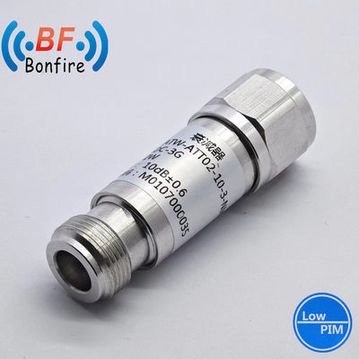 Tiempo de conducción de 10 días 100W DC-6GHz 10dB-40dB Atenuador coaxial RF para IP65 en interiores y exteriores