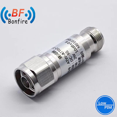 N-M a N-F 50 Ohm 200W DC-6GHz RF atenuador para Ibs/Das entrega general del proyecto