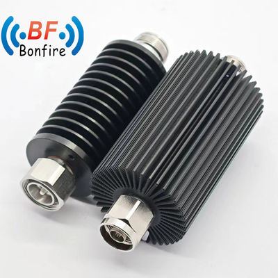 Atenuador coaxial de RF gris DC-3800MHz 40dB N Tipo hombre a mujer 10W Atenuador de Pim bajo