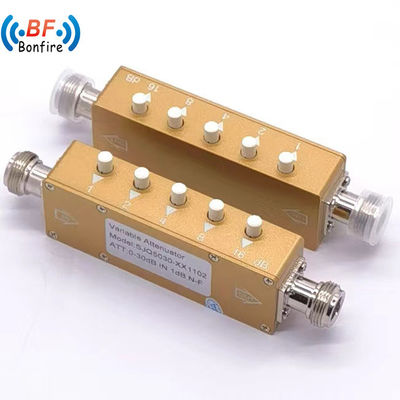 Atenuador de paso para el control suave de la señal en DC-3000MHz 5W 10W Atenuador RF variable