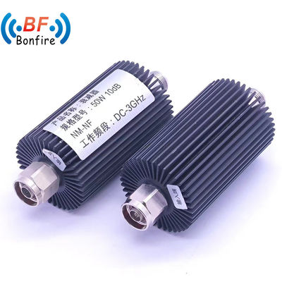 Atenuador de RF ajustable bajo Vswr DC-3800MHz OEM y ODM Gris/rojo/negro/personalizado