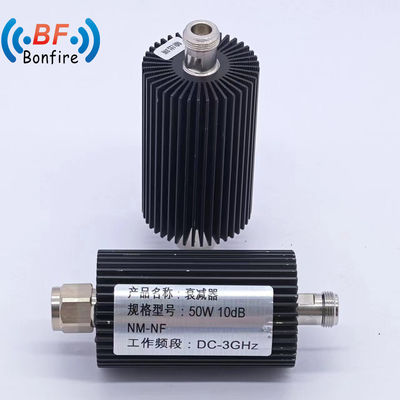 100W 50 Ohm N atenuadores en línea Amplificadores y dispositivos activos Valor de atenuación 3-30dB