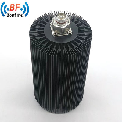 Carga ficticia fija coaxial RF de 50W con conector N masculino y gris/rojo/negro 350-6000MHz