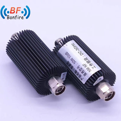 Interfaz en N-M/out N-F Atenuador personalizado RF Atenuador coaxial 5W 3-40 dB Ajustable