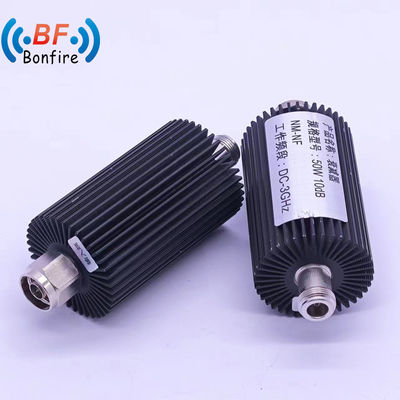 Interfaz en N-M/out N-F Atenuador personalizado RF Atenuador coaxial 5W 3-40 dB Ajustable