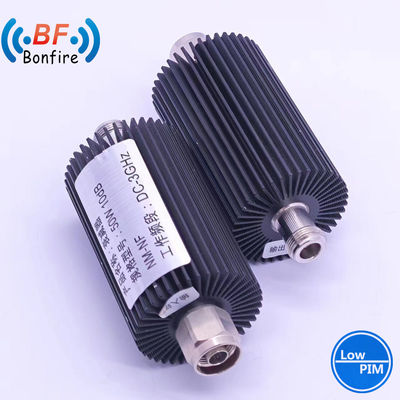 Atenuador ajustable de 100W DC-3800MHz 3-40dB, radioactivo coaxial para sistemas de telecomunicaciones