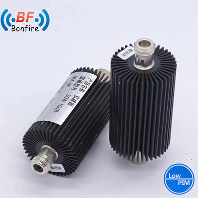 Atenuador ajustable de 100W DC-3800MHz 3-40dB, radioactivo coaxial para sistemas de telecomunicaciones