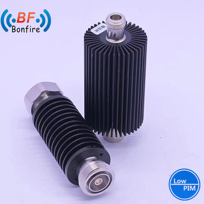 Adaptador coaxial de RF de 100W ajustable rojo DC-3800MHz DIN de mujer a hombre 3-40dB