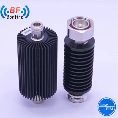 Adaptador coaxial de RF de 100W ajustable rojo DC-3800MHz DIN de mujer a hombre 3-40dB
