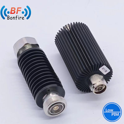 Adaptador coaxial de RF de 100W ajustable rojo DC-3800MHz DIN de mujer a hombre 3-40dB
