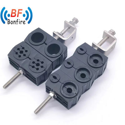 Clampada de cable de alimentación de agujero único / doble / triple tipo O personalizado