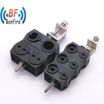 Clampas de cable radiante de 5/8 pulgadas para abrazaderas de cable coaxial Tipo de construcción de agujero único