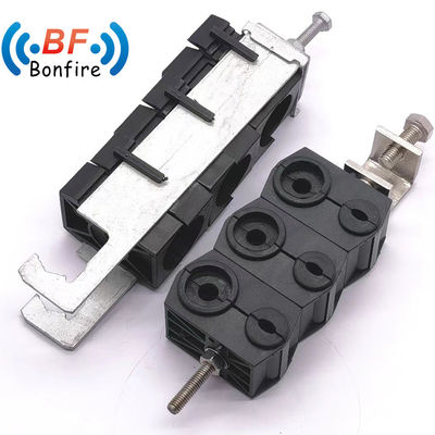 Clampas de cable radiante de 5/8 pulgadas para abrazaderas de cable coaxial Tipo de construcción de agujero único