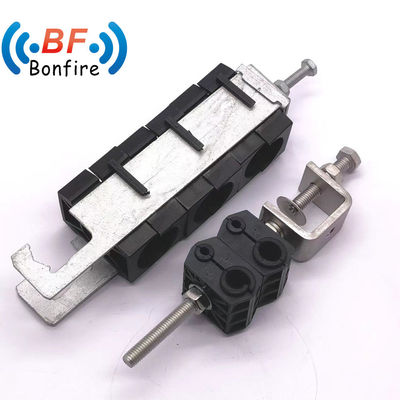15.00cm * 6.00cm * 1.50cm Paquete 3 Way Feeder Clamp para 5mm Fibra y el cable de energía