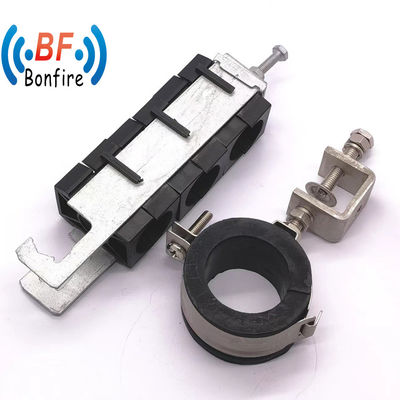 15.00cm * 6.00cm * 1.50cm Paquete 3 Way Feeder Clamp para 5mm Fibra y el cable de energía