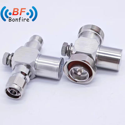 4.3-10 Protector contra sobretensiones de conector masculino para interfaz N-F y amplio rango de frecuencia