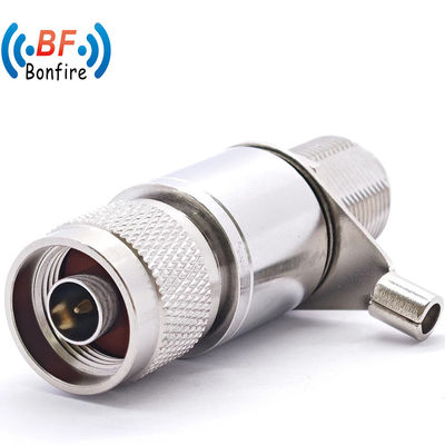 90V 230V N Pared femenina para conectores femeninos SMA RF arrester para interiores / exteriores