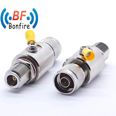 RF DC-6000MHz conector SMA RP-SMA macho a N arrester de sobretensiones masculino para protección contra rayos