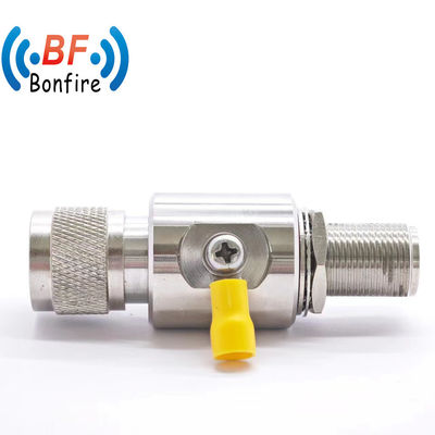 N Conector de conector de cable coaxial DC-6000MHz para protección contra rayos
