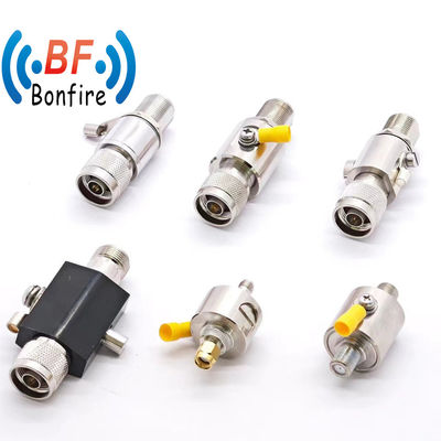 N Conector de conector de cable coaxial DC-6000MHz para protección contra rayos