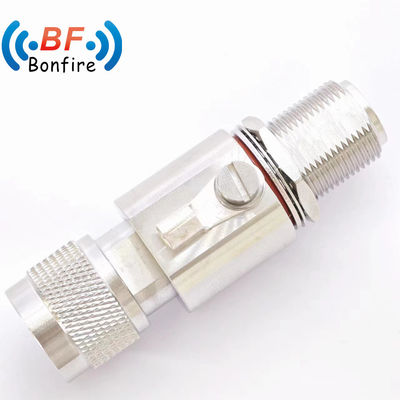 N Arrestador de sobretensiones N-F a N-M Paredón SMA a SMA Conector de conexión de cable