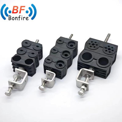 Mejorar la gestión de cables con KXK-XXXXX Single Stack 1-5/8 &quot;Clamps de alimentación de cable coaxial