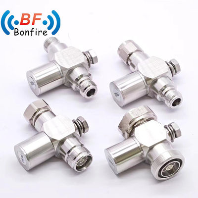 N-F Protector contra las oleadas eléctricas N de mujer a mujer Arrester de oleadas coaxial DC-6000MHz Rojo