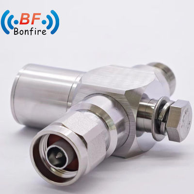 RF Coaxial N Plug Jack Relámpago Arrester Protector de sobretensiones N Varón a N Paredón femenino