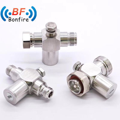 RF Coaxial N Plug Jack Relámpago Arrester Protector de sobretensiones N Varón a N Paredón femenino