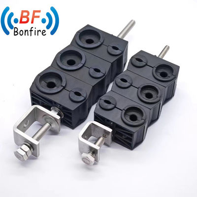 Clamparas de alimentación de tipo de oreja anclada personalizada para cable de alimentación Accesorio Clamparas de cable de plástico