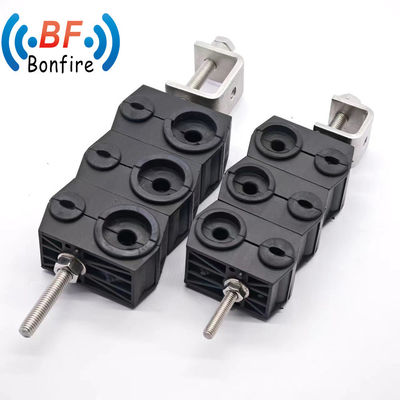 Clamparas de alimentación de tipo de oreja anclada personalizada para cable de alimentación Accesorio Clamparas de cable de plástico