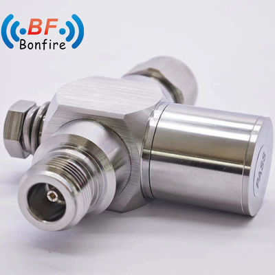 BLQ-6g RF Protector contra las corrientes de rayos Protector contra las corrientes de rayos Tubo de gas de arresto de RF N macho a N macho Plug doble macho Hembra de cable de arresto de las corrientes de rayos