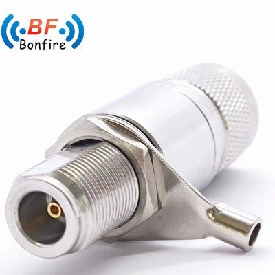 Protector de sobretensiones de RF 3G 698-3800MHz F-F 50ohm Detenedor de rayos 4.3-10-M a 4.3-10-F
